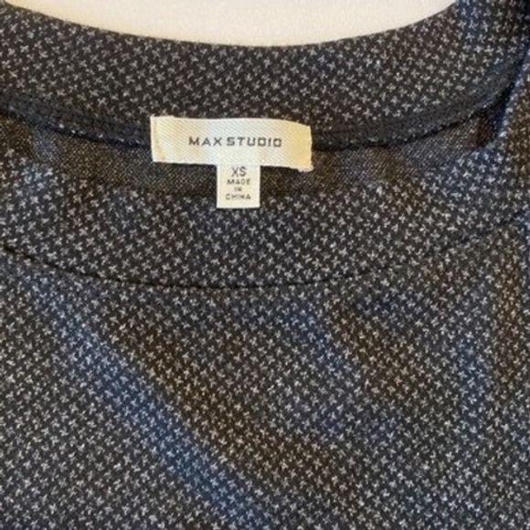 Max Studio Long Sleeve Dress -‎ Black - Picture 2 of 11